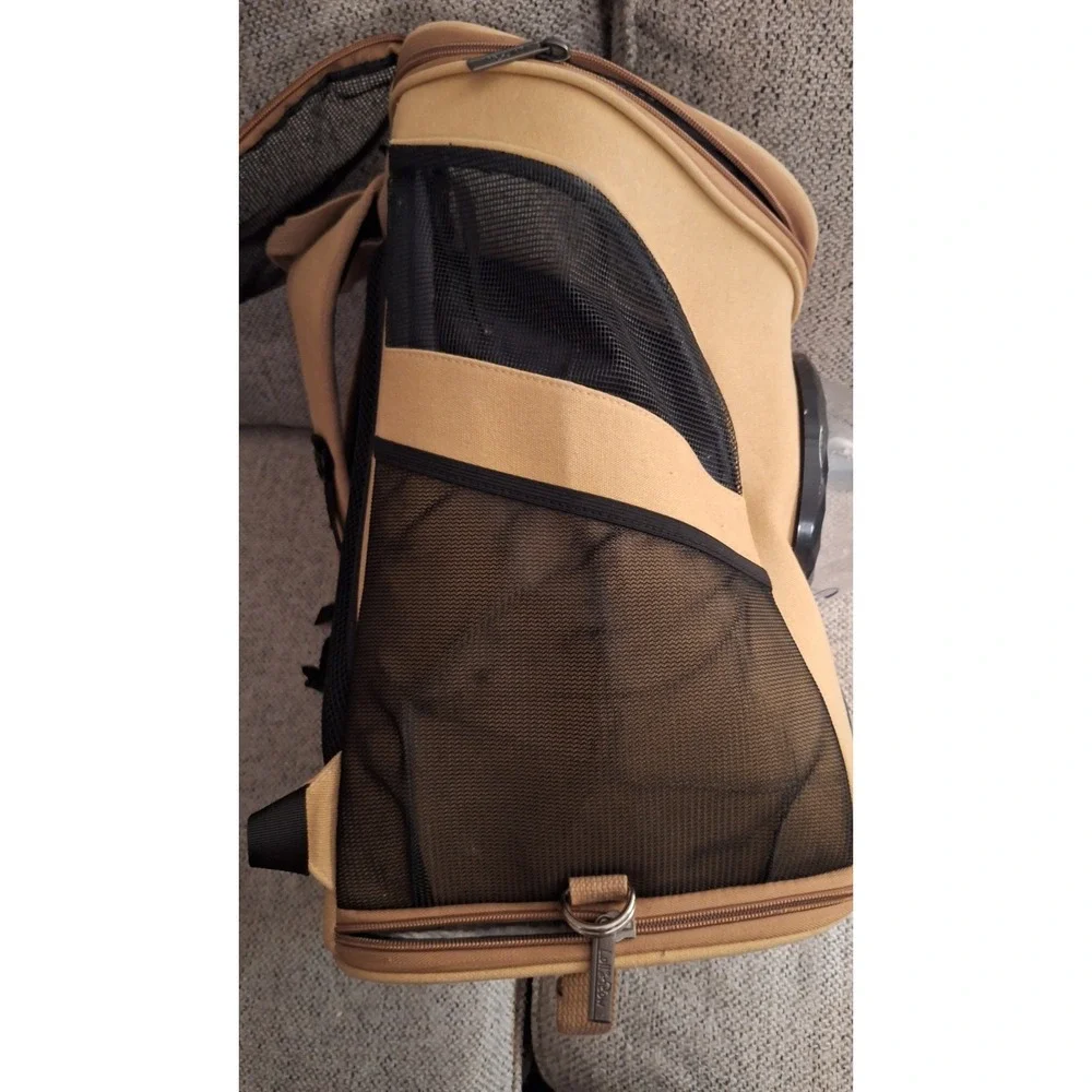 LOLLIMEOW Large Pet Carrier Backpack, Bubble Backpack Carrier for Fat Cats and P
